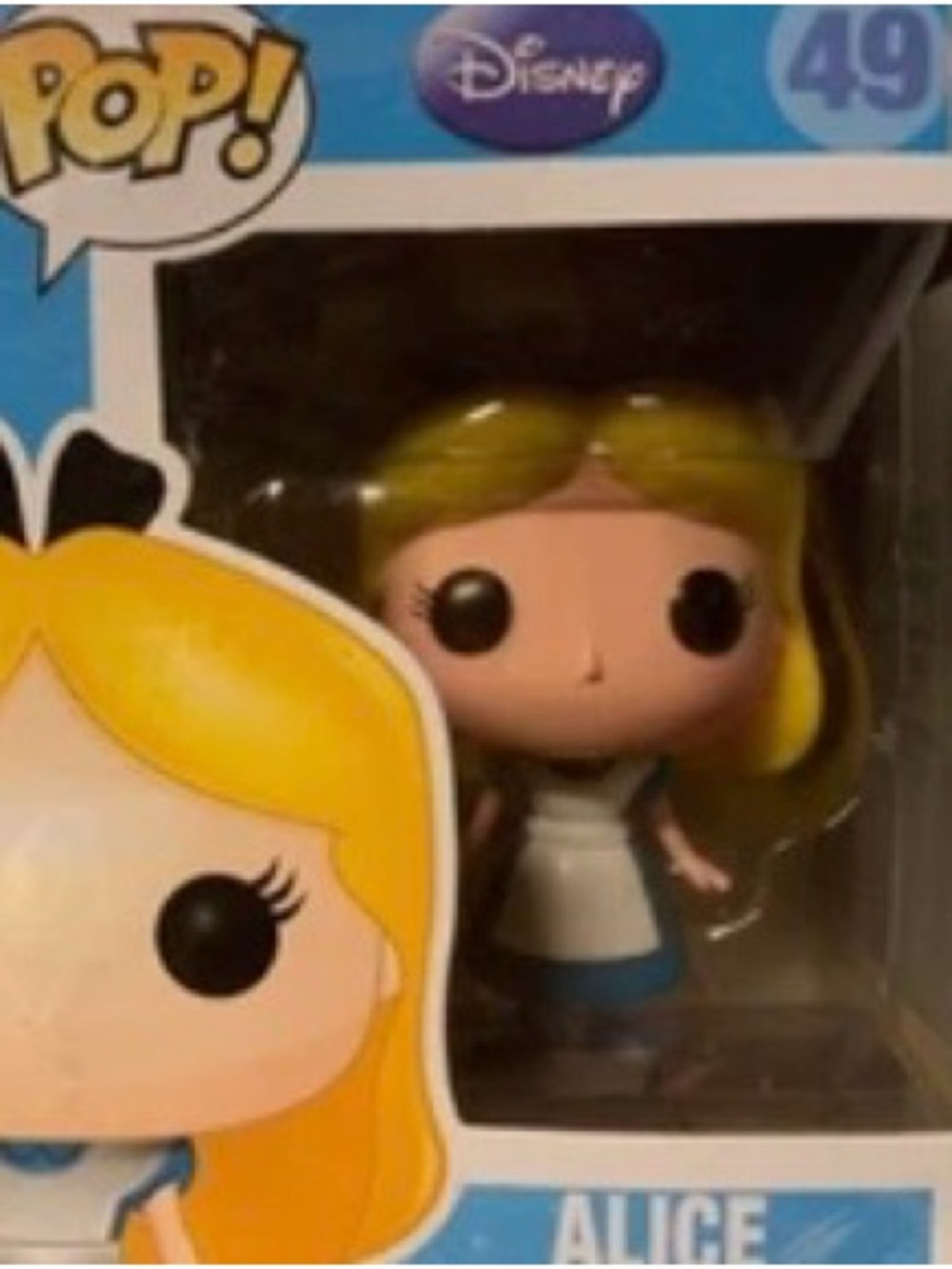 Funko Alice Blonde Hair Blue Dress Vinyl Figure